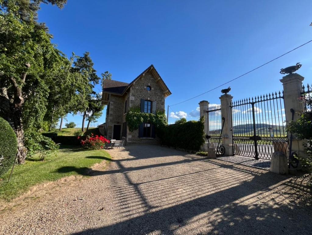Chateau De Briante Saint-Lager Buitenkant foto